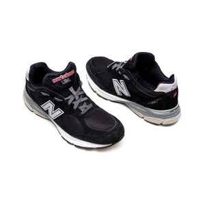New‎ Balance 990v3 Made in USA Black Suede Sneakers  Men's Size 11.5 US M990BS3